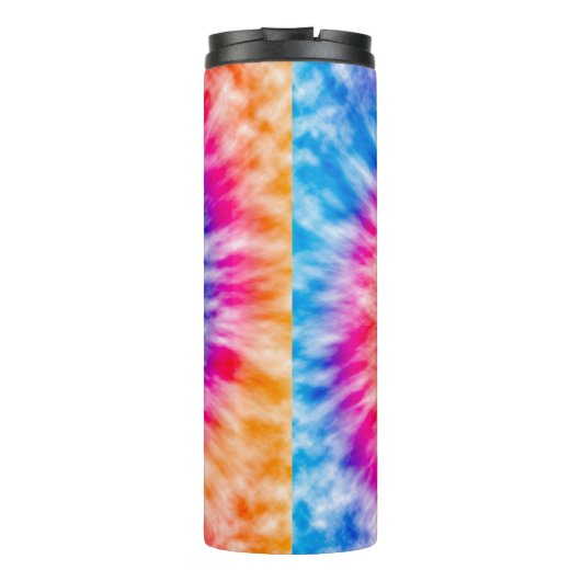 Persoonlijke tie Dye Thermosbeker (Achterkant)