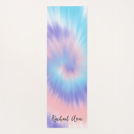 Persoonlijke tie Dye Yogamat (Achterkant)
