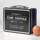 Persoonlijke Tijd Capsule Metaal Doos (In situ)