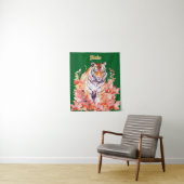 Persoonlijke Tijger Wandkleed (In situ)