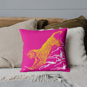 Persoonlijke Tijgerprint Safari Wilde Dieren Kat Kussen