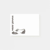 Persoonlijke Tik Schoen Dance Studio-leraar Gift Post-it® Notes (Voorkant)