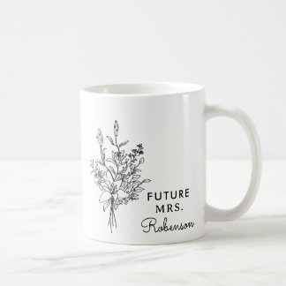 Persoonlijke Toekomstige Mevrouw Aangepaste Naam B Koffiemok