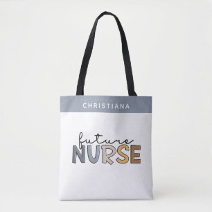 Persoonlijke Toekomstige Verpleegkundige Cadeaus Tote Bag