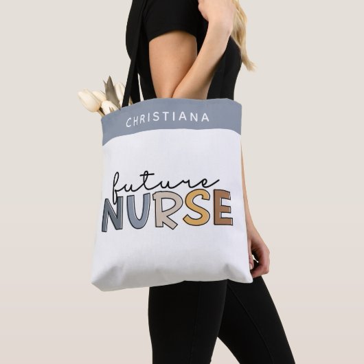Persoonlijke Toekomstige Verpleegkundige | Cadeaus Tote Bag (Dichtbij)