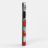 Persoonlijke Tomaat op Groene Gingham Hoortelefoon Case-Mate iPhone Case (Achterkant/rechts)