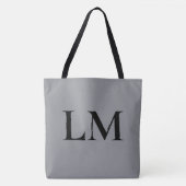 Persoonlijke Tote Tas Grote Canvas Aangepaste Naam (Voorkant)