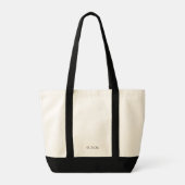 Persoonlijke Tote Tas voor Bruidsmeisjes (Achterkant)