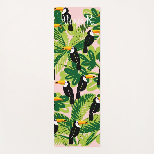 Persoonlijke Toucan Yoga Mat (Voorkant)