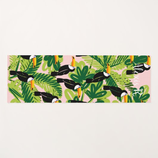 Persoonlijke Toucan Yoga Mat (Voorkant (horizontaal))