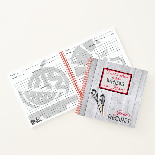 Persoonlijke touwtjes in de keuken notitieboek (Binnen)