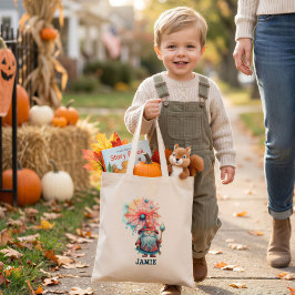 Persoonlijke Tovenaar Trick or Treat Kinderentas Tote Bag