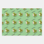 Persoonlijke, traditionele feestelijke feestdagen inpakpapier vel (Voorkant)