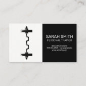 Persoonlijke trainer | Barbell Visitekaartje (Voorkant)