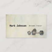  persoonlijke trainer BC Visitekaartje (Achterkant)