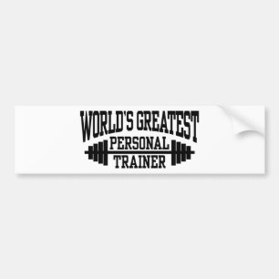 Persoonlijke trainer bumpersticker