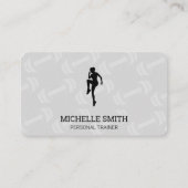 Persoonlijke trainer | Dumbbell Pattern Visitekaartje (Voorkant)