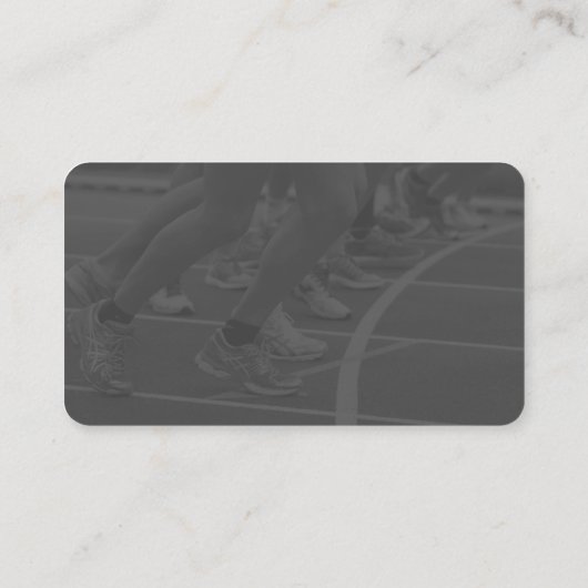 Persoonlijke trainer | Exploitatie Visitekaartje (Achterkant)