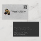 Persoonlijke Trainer | Fitness Coach | Sportzaal Visitekaartje (Voorkant / Achterkant)