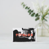 Persoonlijke trainer Fitness Sport Coach Elegant Visitekaartje (Staand voorkant)