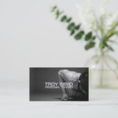 Persoonlijke trainer, fitness visitekaartje (Staand voorkant)