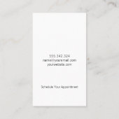 Persoonlijke trainer | Flexibele Logo | Bodembouwe Afsprakenkaartje (Achterkant)