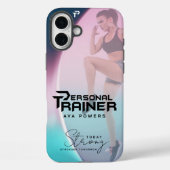 Persoonlijke trainer gepersonaliseerd Case-Mate iPhone case (Achterkant)