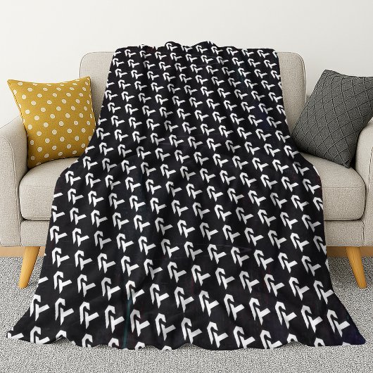 Persoonlijke trainer gepersonaliseerd fleece deken