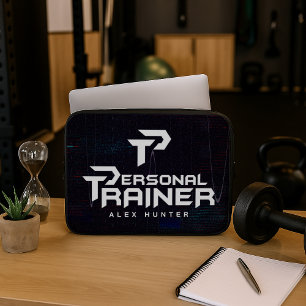 Persoonlijke trainer gepersonaliseerd laptop sleeve