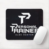 Persoonlijke trainer gepersonaliseerd muismat (Met muis)