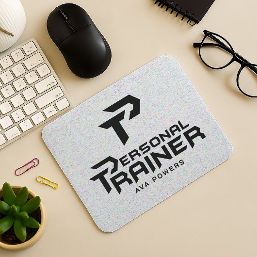 Persoonlijke trainer gepersonaliseerd muismat