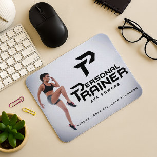 Persoonlijke trainer gepersonaliseerd muismat