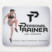 Persoonlijke trainer gepersonaliseerd muismat (Voorkant)