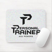 Persoonlijke trainer gepersonaliseerd muismat (Met muis)