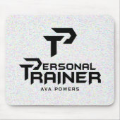 Persoonlijke trainer gepersonaliseerd muismat (Voorkant)