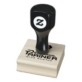 Persoonlijke trainer gepersonaliseerd rubberstempel (Stempel)
