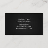 Persoonlijke trainer | Geschiktheid Logo Visitekaartje (Achterkant)