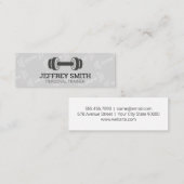 Persoonlijke trainer | Gewicht Mini Visitekaartje (Voorkant / Achterkant)