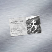 Persoonlijke Trainer | Gewichten | Hardloper Magnetisch Visitekaartje (Voorbeeld)