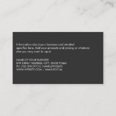 Persoonlijke Trainer | Gewichtsschijven Gym Machin Visitekaartje (Achterkant)