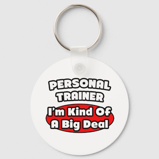 Persoonlijke trainer...Grote deal Sleutelhanger (Voorkant)