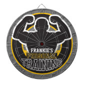 Persoonlijke trainer GYM Power Training Fitness -  Dartbord (Voorkant)