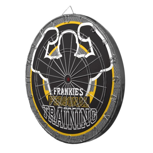 Persoonlijke trainer GYM Power Training Fitness -  Dartbord (Voorkant Rechts)