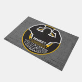 Persoonlijke trainer GYM Power Training Fitness -  Deurmat (Schuin)