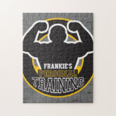 Persoonlijke trainer GYM Power Training Fitness -  Legpuzzel (Verticaal)