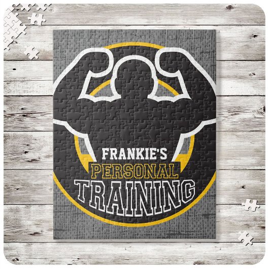 Persoonlijke trainer GYM Power Training Fitness -  Legpuzzel