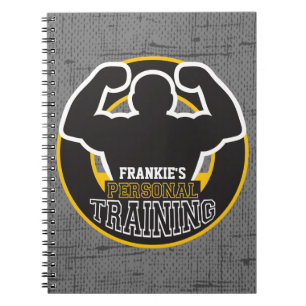 Persoonlijke trainer GYM Power Training Fitness -  Notitieboek