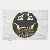 Persoonlijke trainer GYM Power Training Fitness -  Theedoek (Horizontaal)