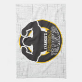 Persoonlijke trainer GYM Power Training Fitness -  Theedoek (Verticaal)