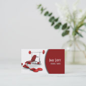 Persoonlijke trainer/gym-Visitekaartje Visitekaartje (Staand voorkant)